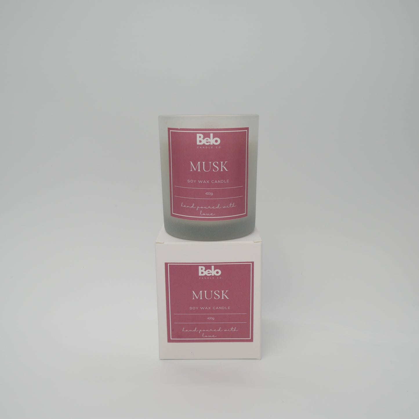 Musk - wood wick candle