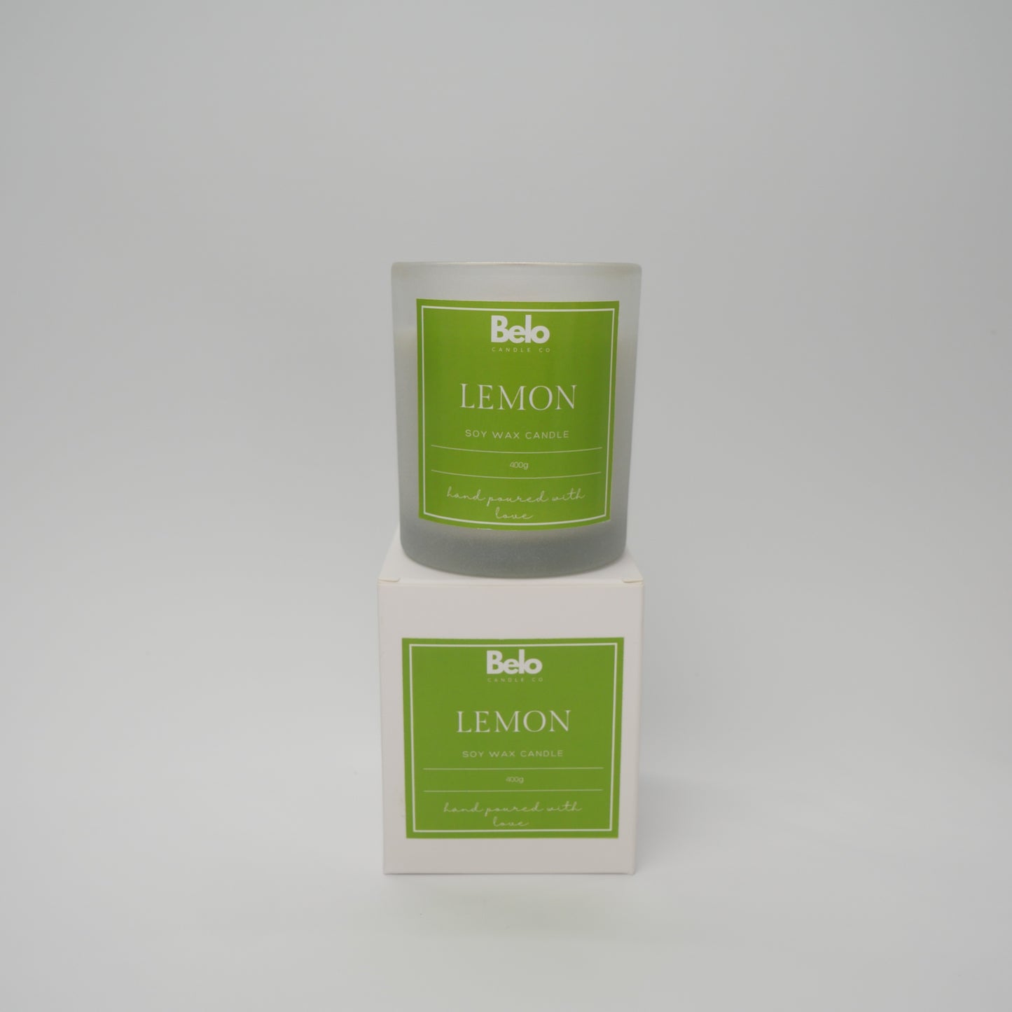 Lemon - wood wick candle