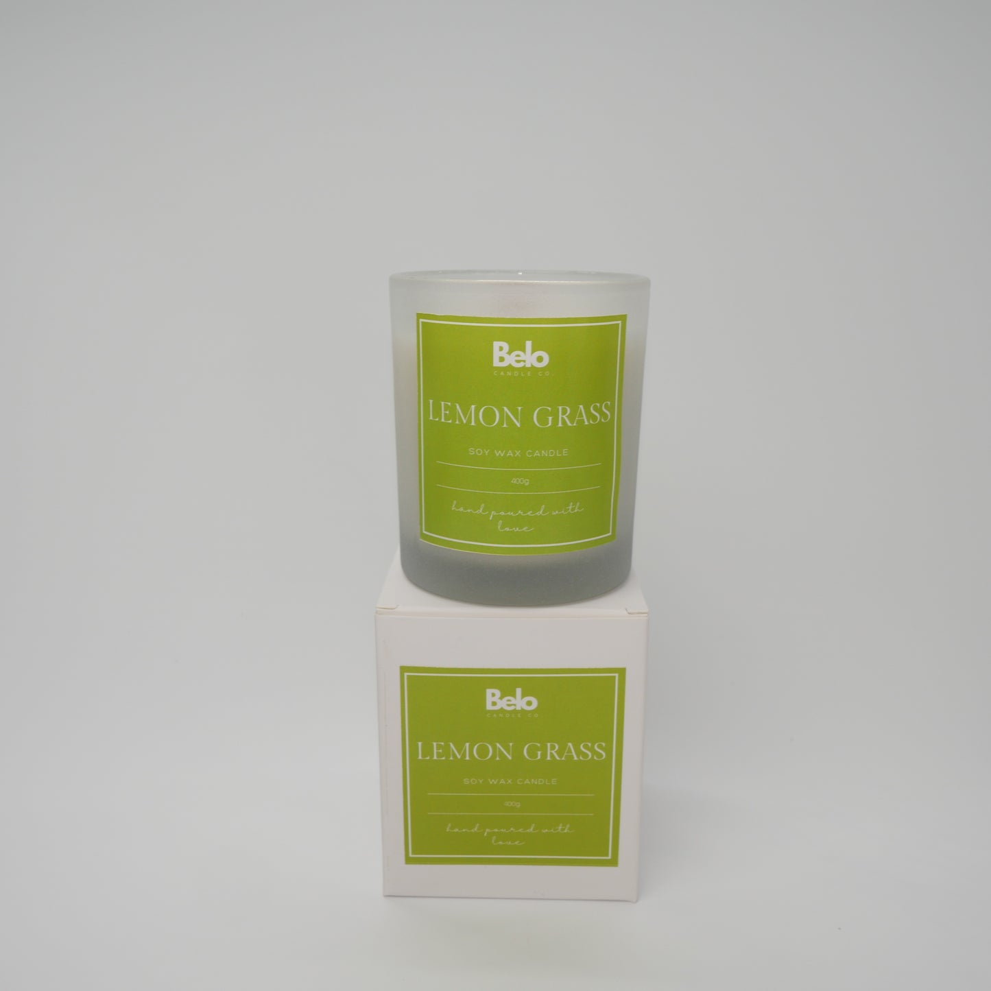 Lemon grass - wood wick candle