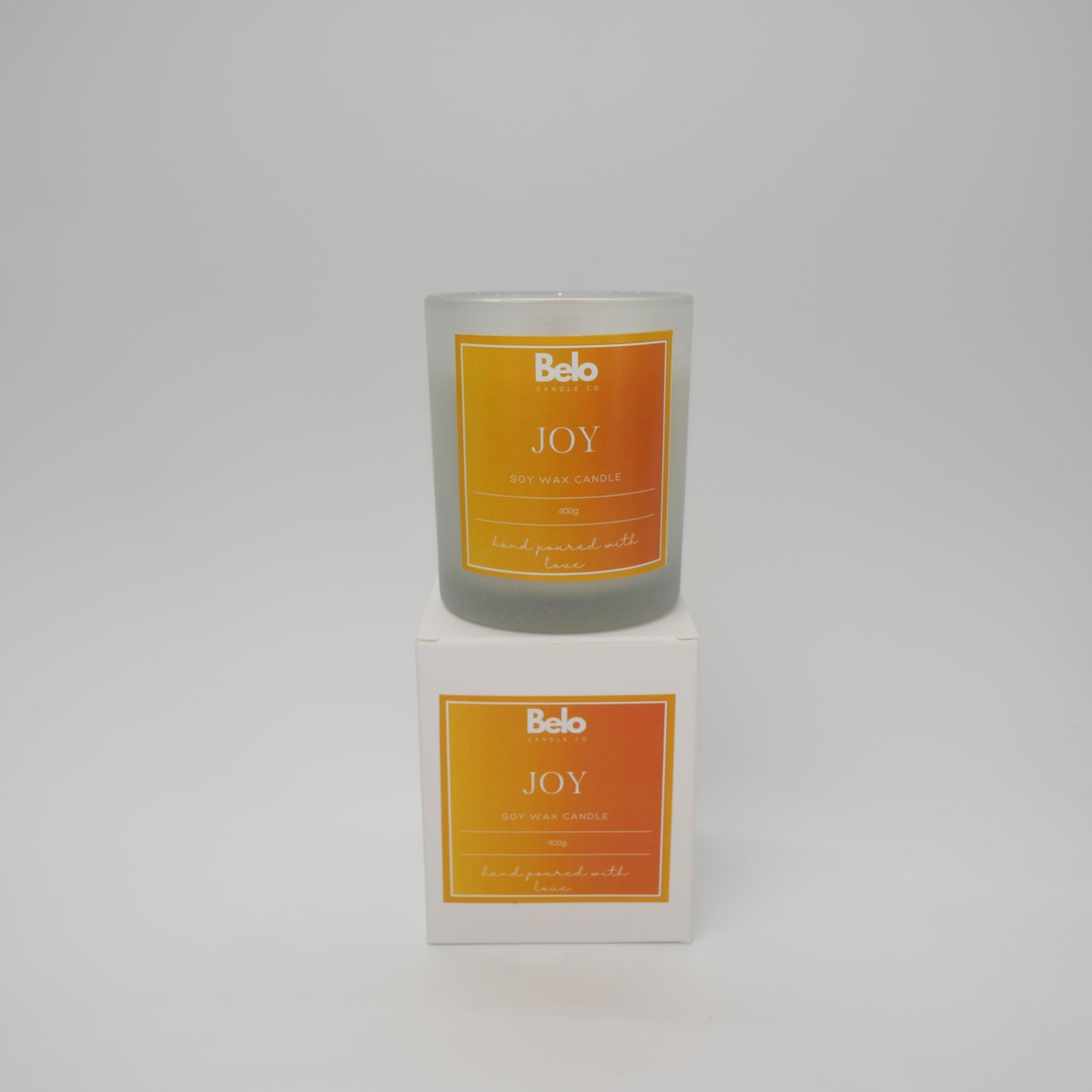 Joy - wood wick candle