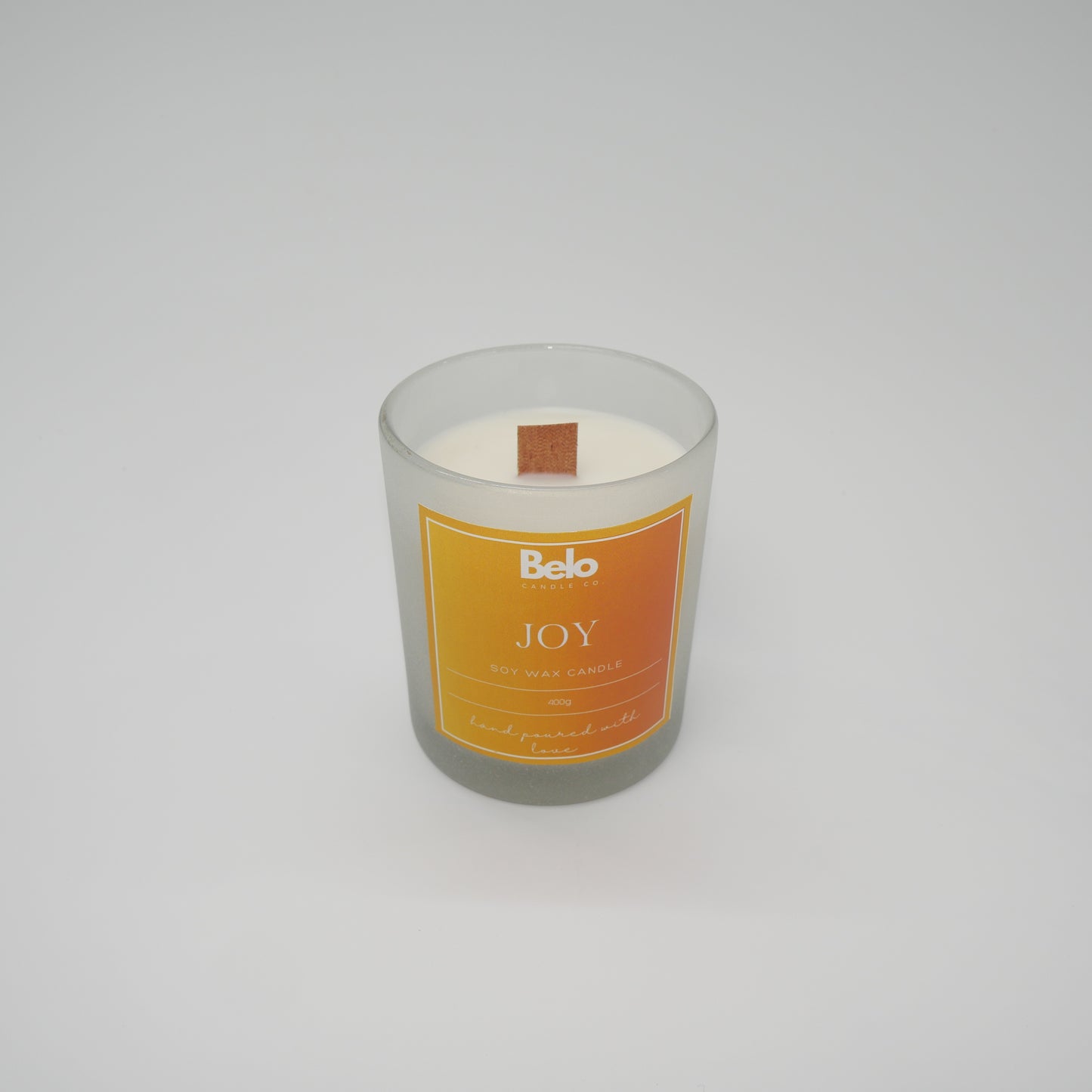 Joy - wood wick candle