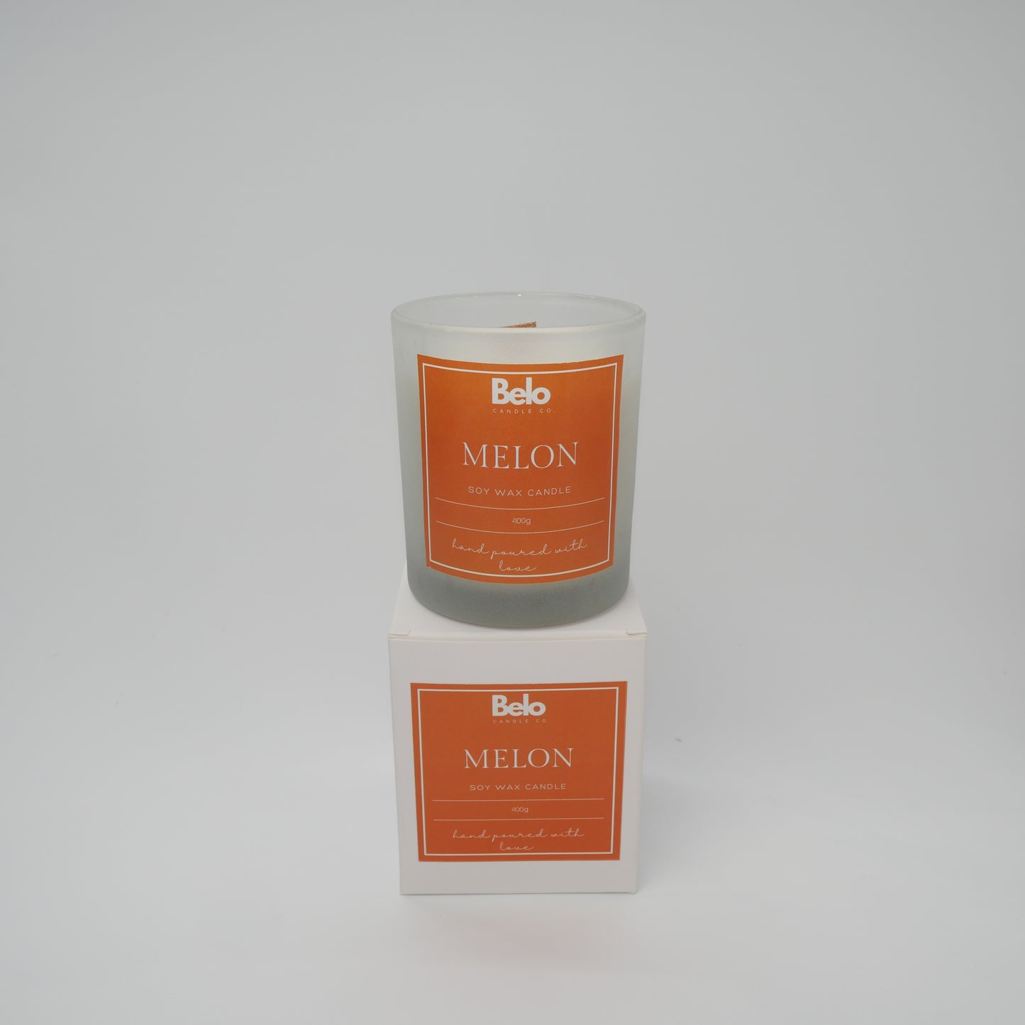 Melon - wood wick candle