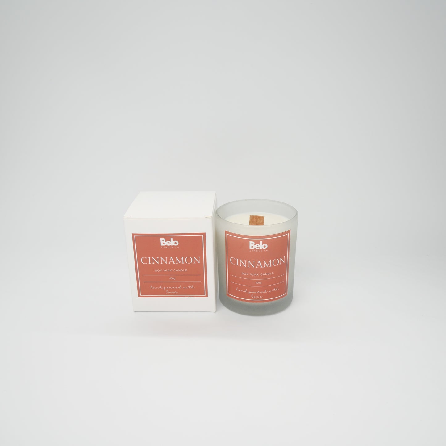 Cinnamon - wood wick candle