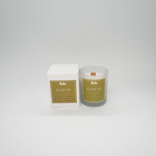 Elaichi - wood wick candle