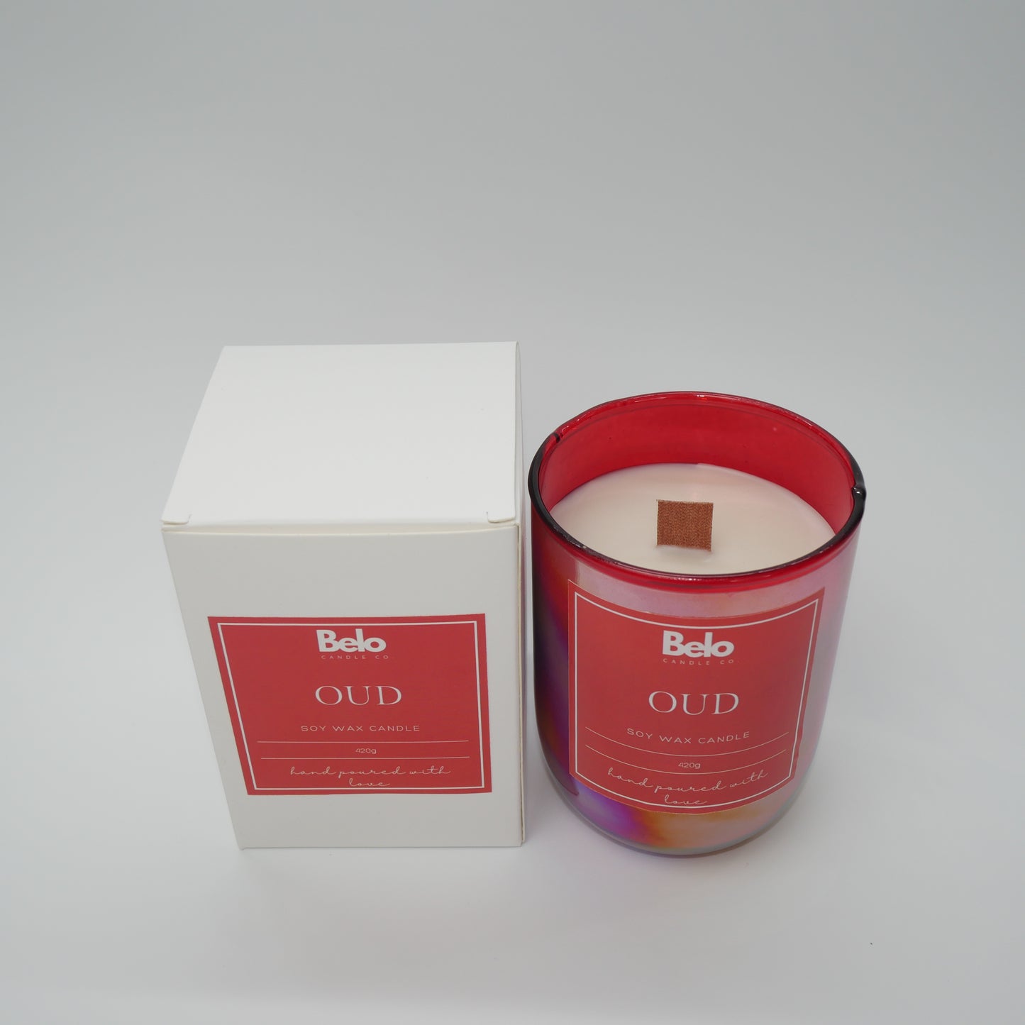 Oud - wood wick candle