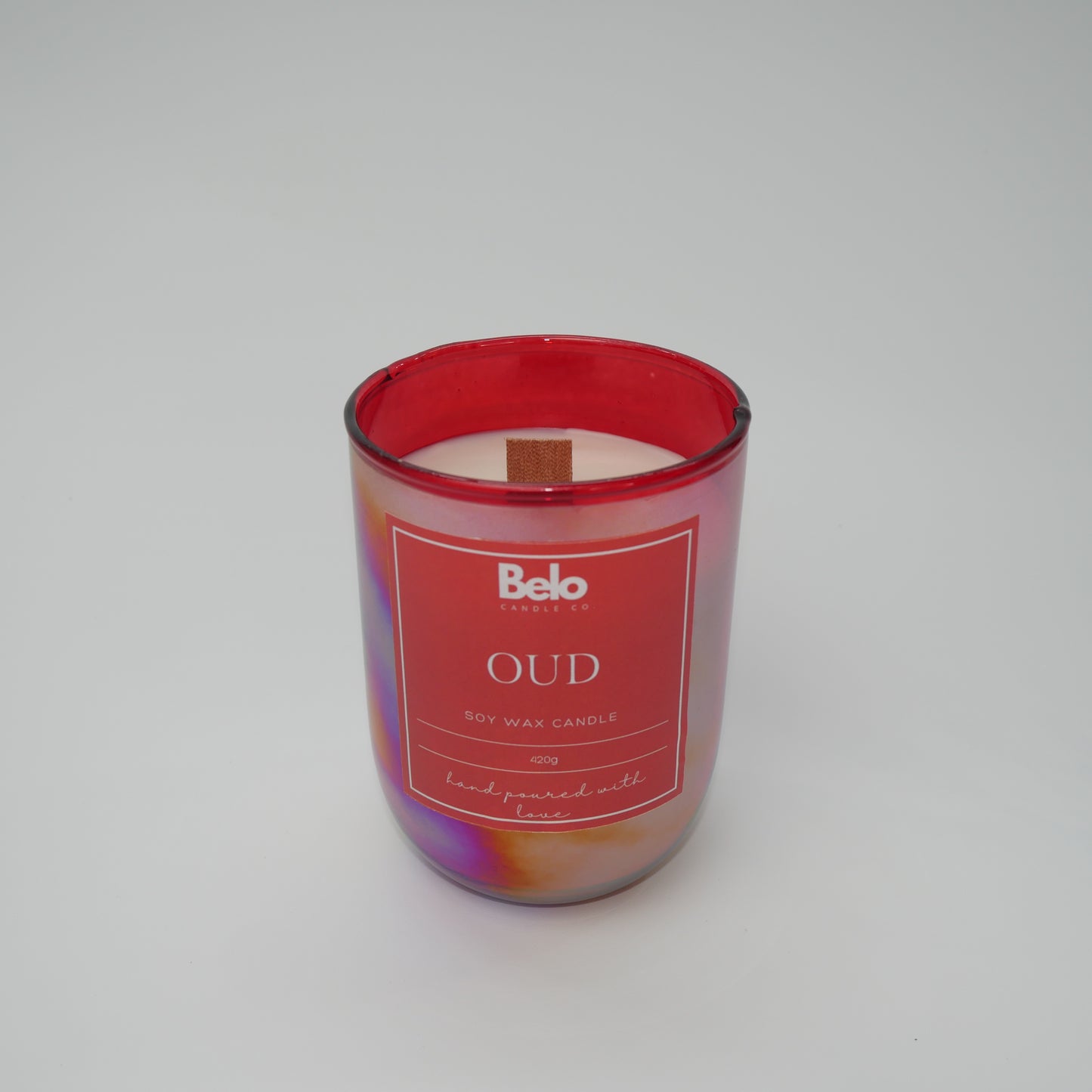 Oud - wood wick candle