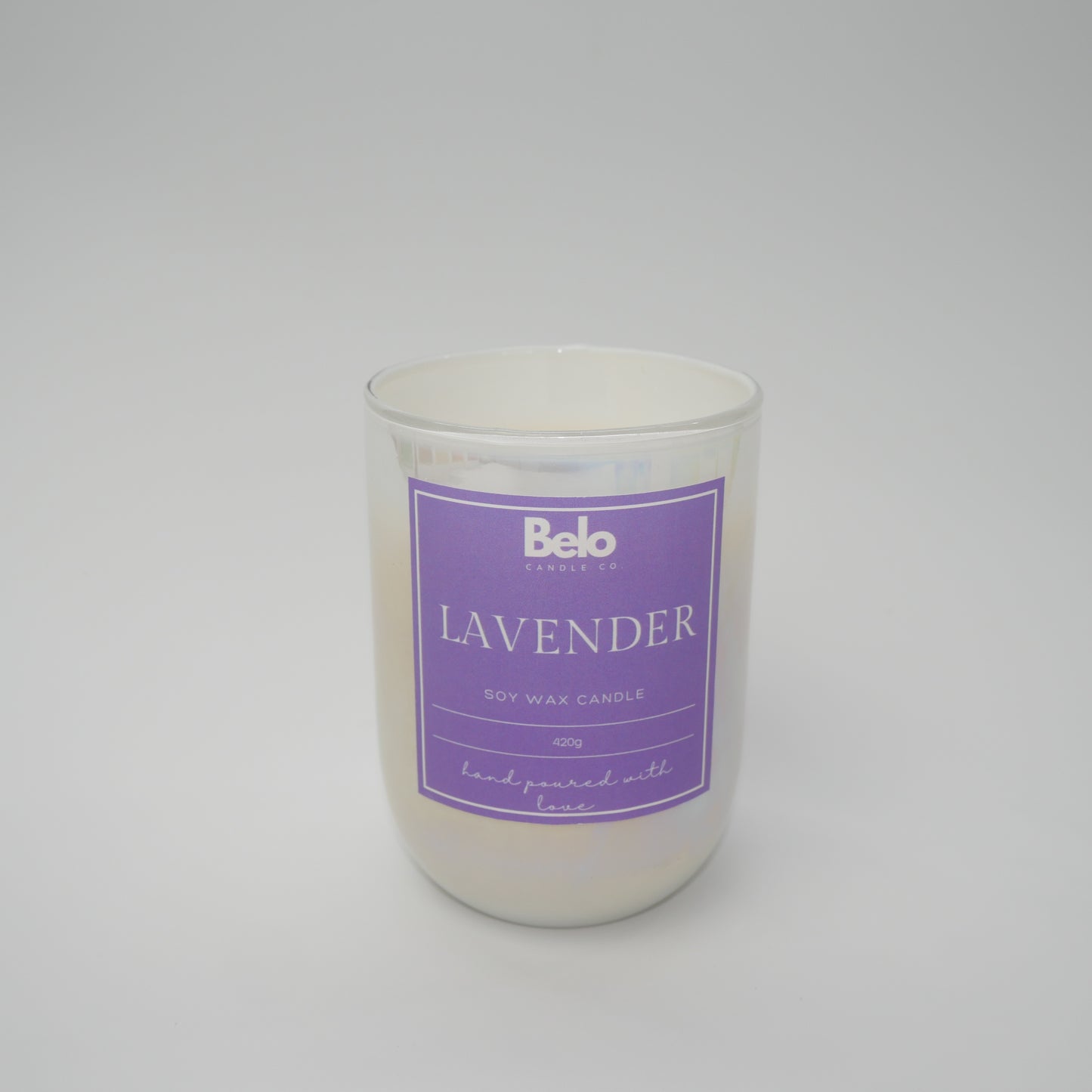 Lavender - wood wick candle