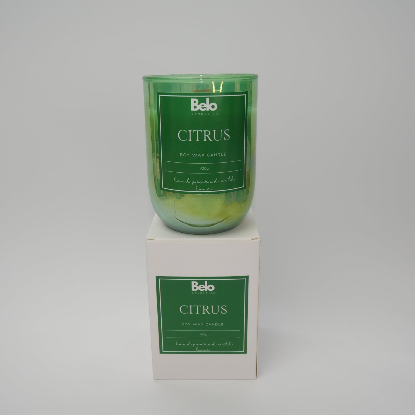 Citrus - wood wick candle