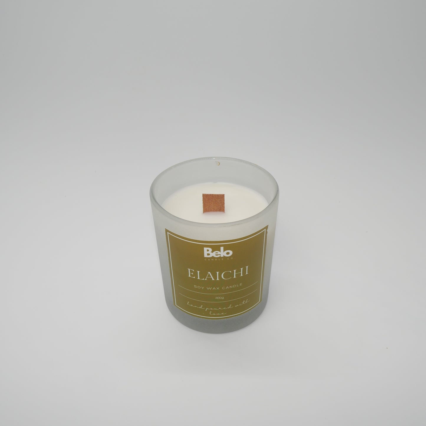 Elaichi - wood wick candle