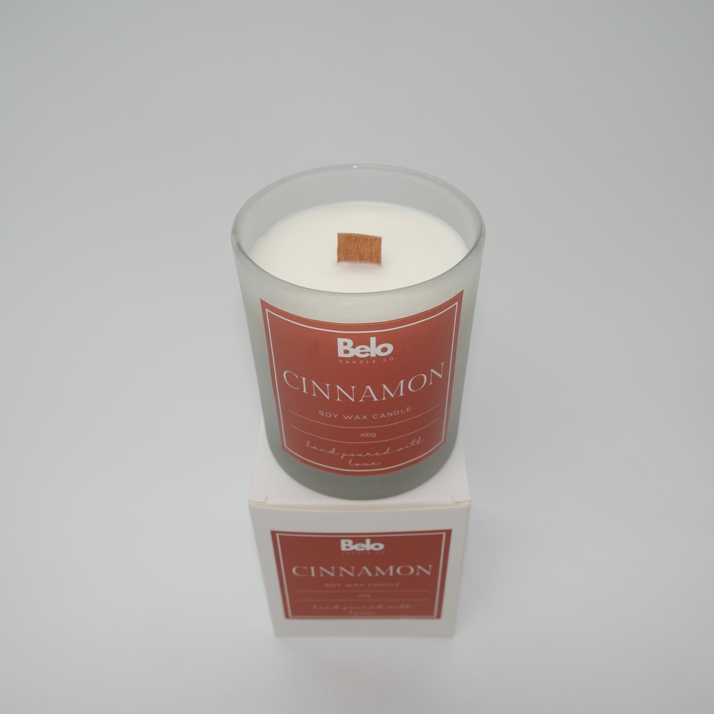 Cinnamon - wood wick candle