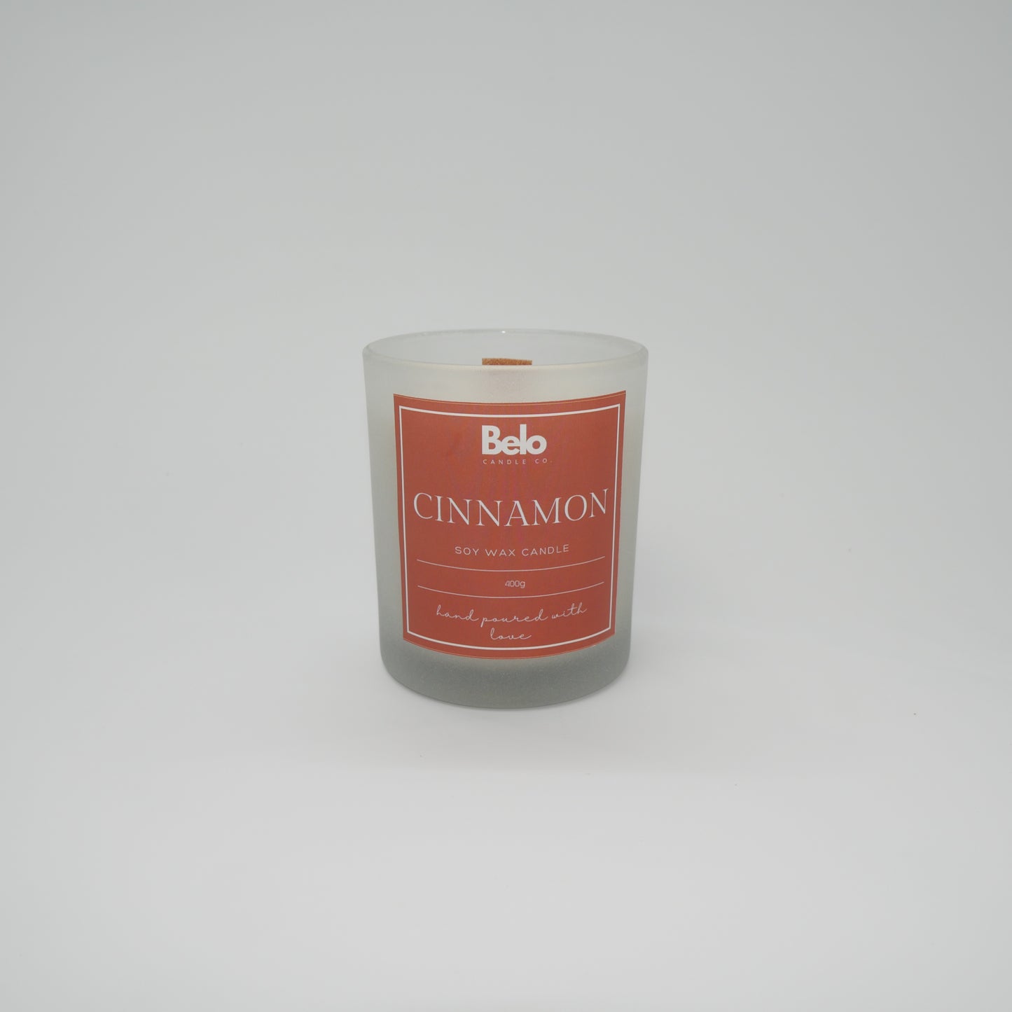 Cinnamon - wood wick candle